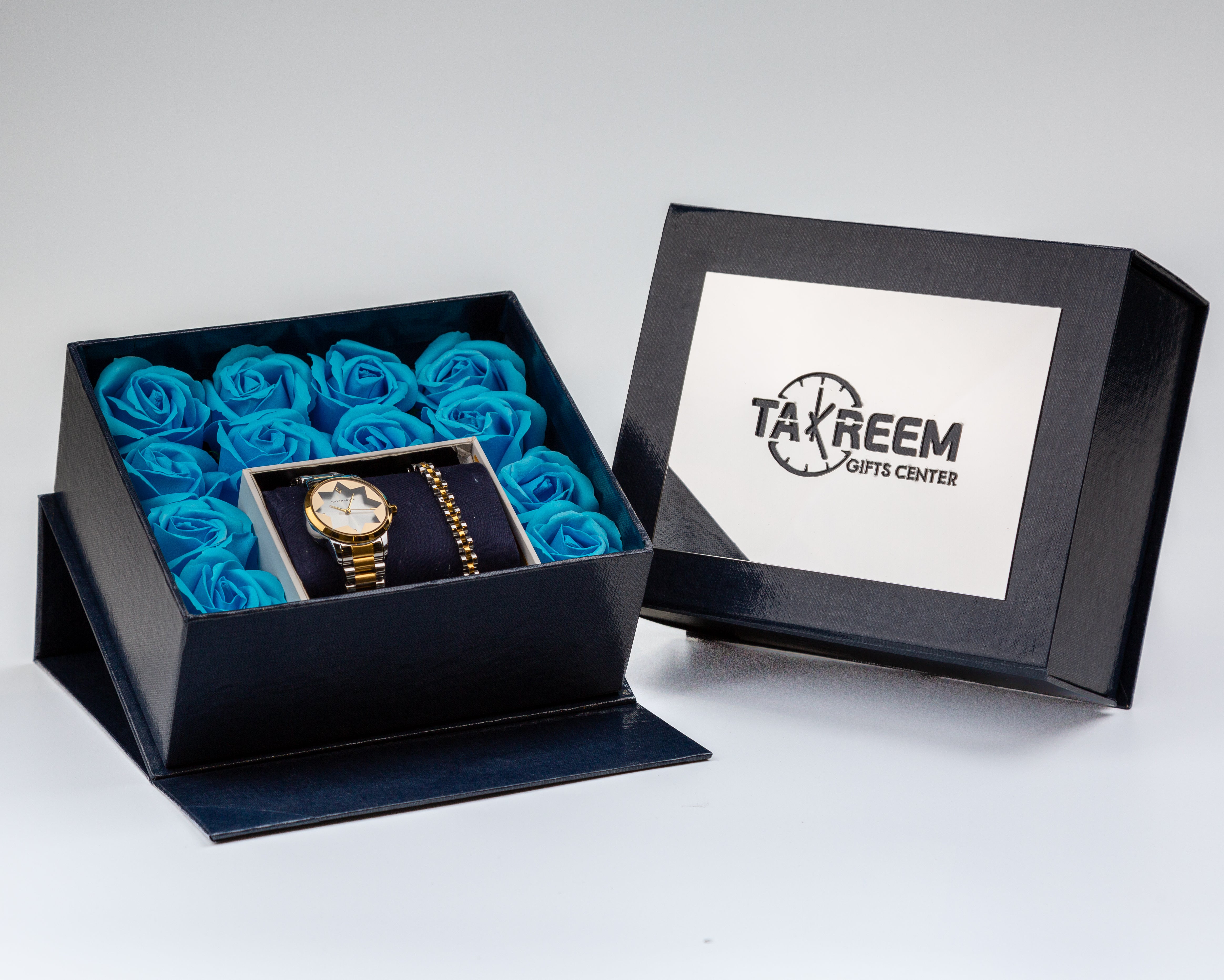 Black Gift Boxes With Watch 6