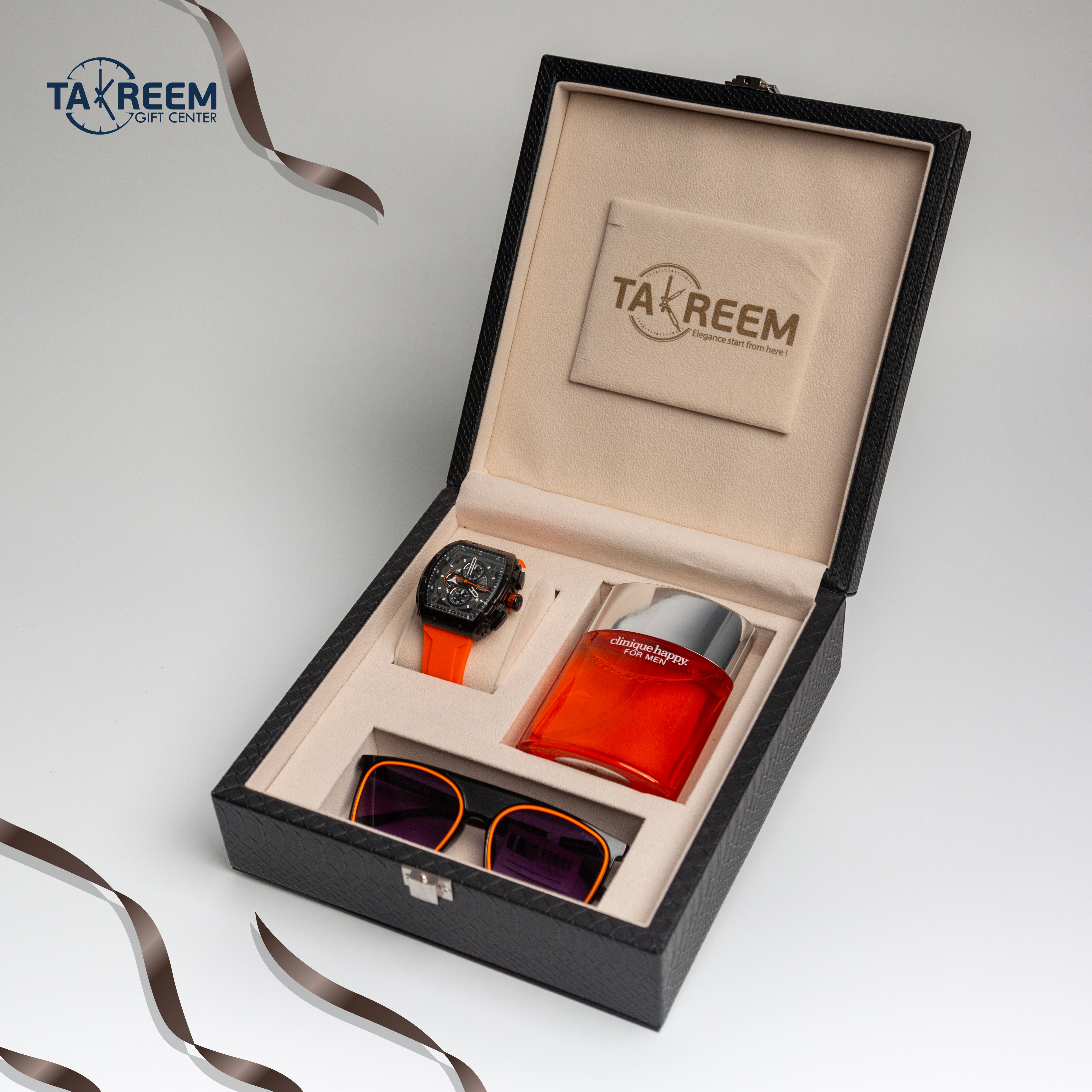 Leather 6 Gift Boxes  By Takreem Gifts Center