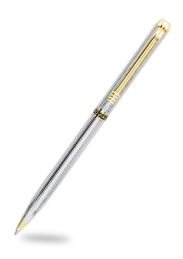 Jovial Luxury Brass Pen JP 600 - #shoJovial Luxury Brass Pen JP 600p_name#Jovial Luxury Brass Pen JP 600PenJOVIALTakreem.joJovial Pen55PenBrassSilver / Gold / Rose GoldJovial Luxury Brass Pen JP 600 - Takreem.jo