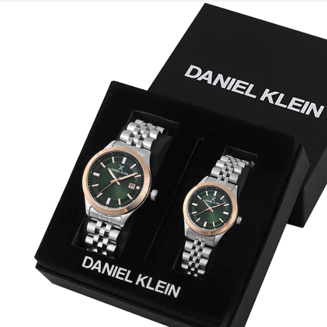 Step into a world of grace with Takreem in the Daniel Klein Grace collection. The DK.1.13405 5 couple watch is a testament to refined elegance