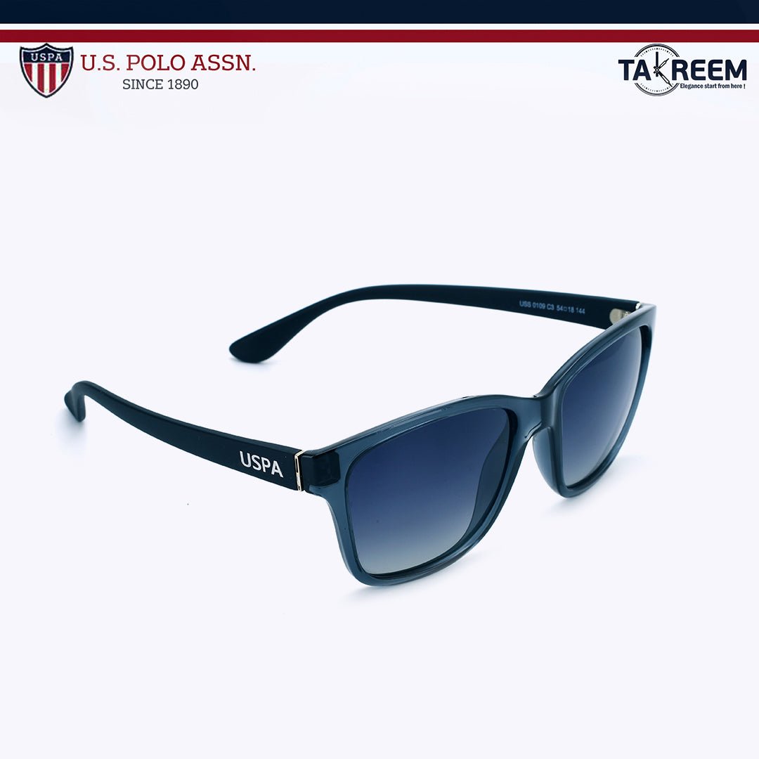 U.S. POLO ASSN USS 0109 C3 Unisex Sunglasses - #shoU.S. POLO ASSN USS 0109 C3 Unisex Sunglassesp_name#U.S. POLO ASSN USS 0109 C3 Unisex SunglassesSunglassesU.S. POLO ASSNTakreem.joUSS 0109 C3'1000000000067'UnisexBlueAcetateU.S. POLO ASSN USS 0109 C3 Unisex Sunglasses - Takreem.jo