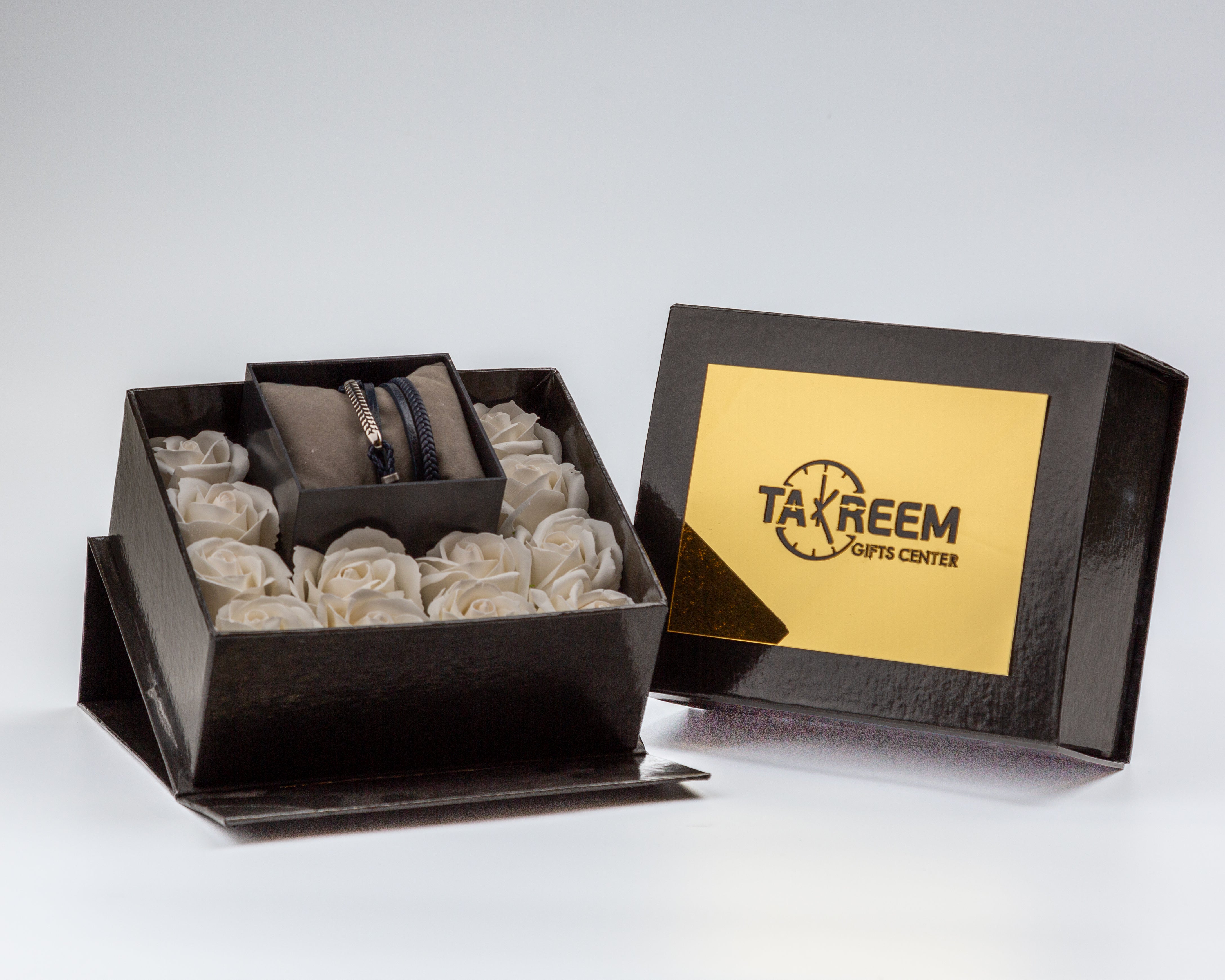 Black Gift Boxes With Accesories 1