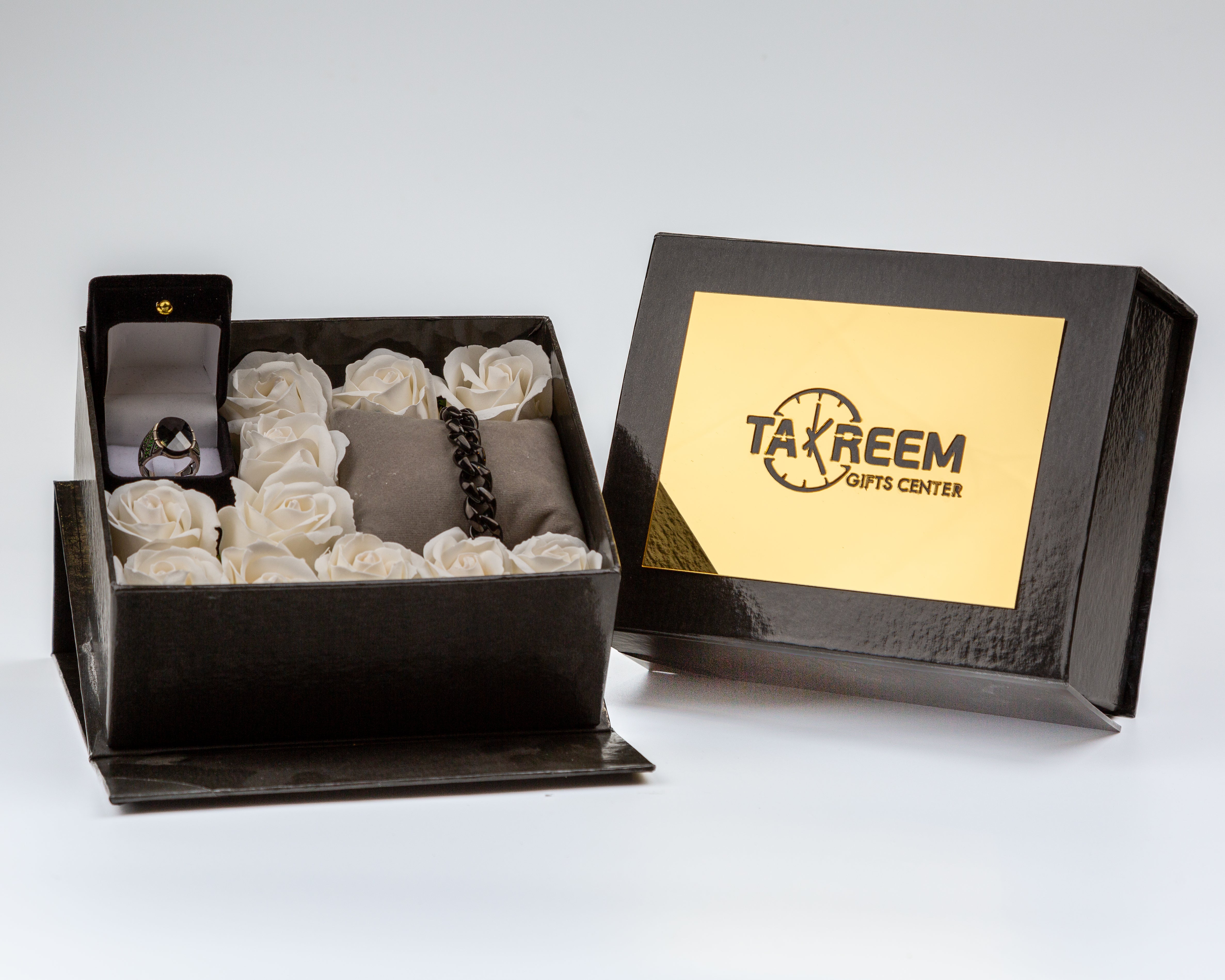 Black Gift Boxes With Accesories 5