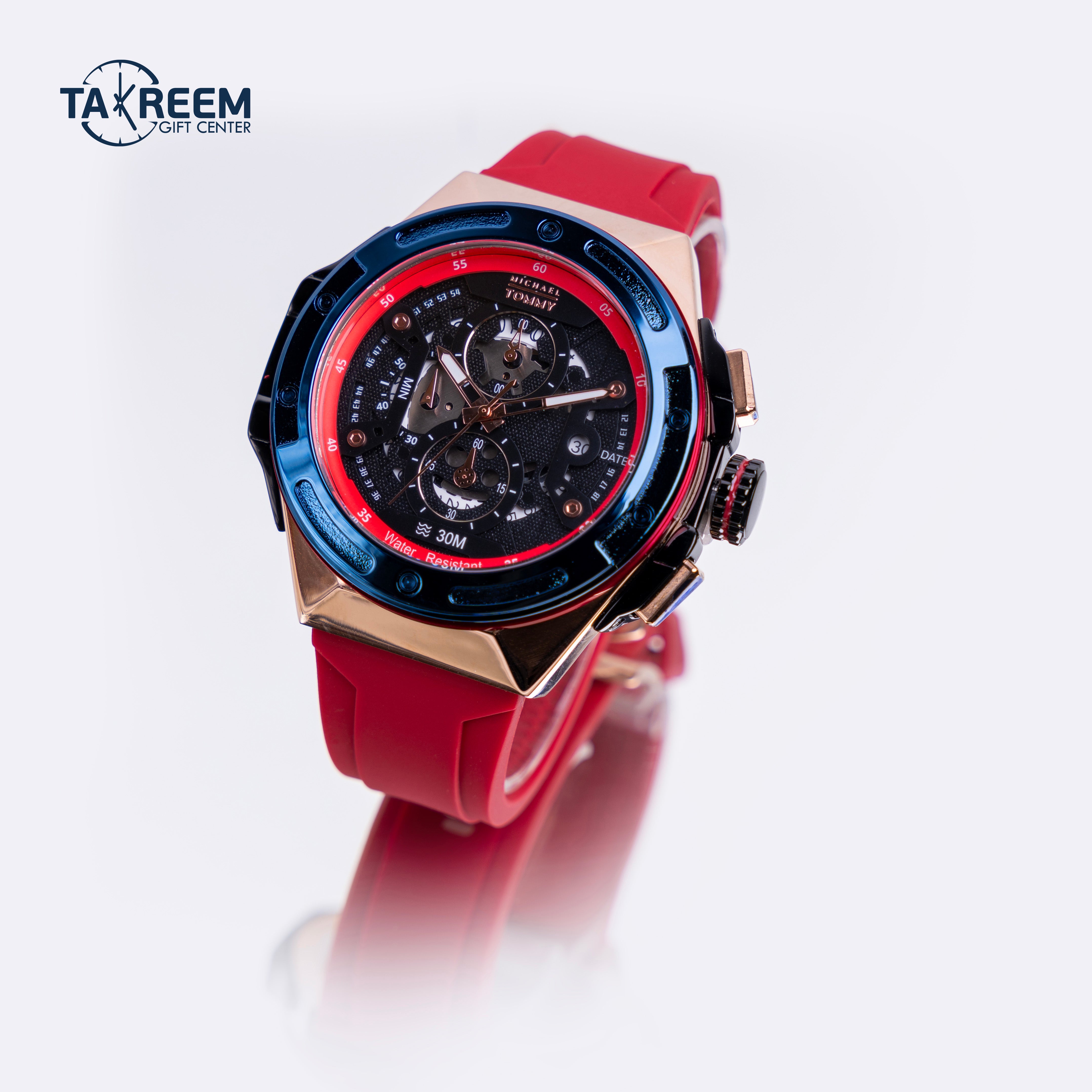  Michael Tommy MT-20250G-KSRY14 Men Watch Takreem | - #sho| Michael Tommy MT-20250G-KSRY14 Men Watch Takreem |p_name#| Michael Tommy MT-20250G-KSRY14 Men Watch Takreem |WatchMichael TommyTakreem.joMT-20250G-KSRY14MT20250G BRedRubberMen| Michael Tommy MT-20250G-KSRY14 Men Watch Takreem |