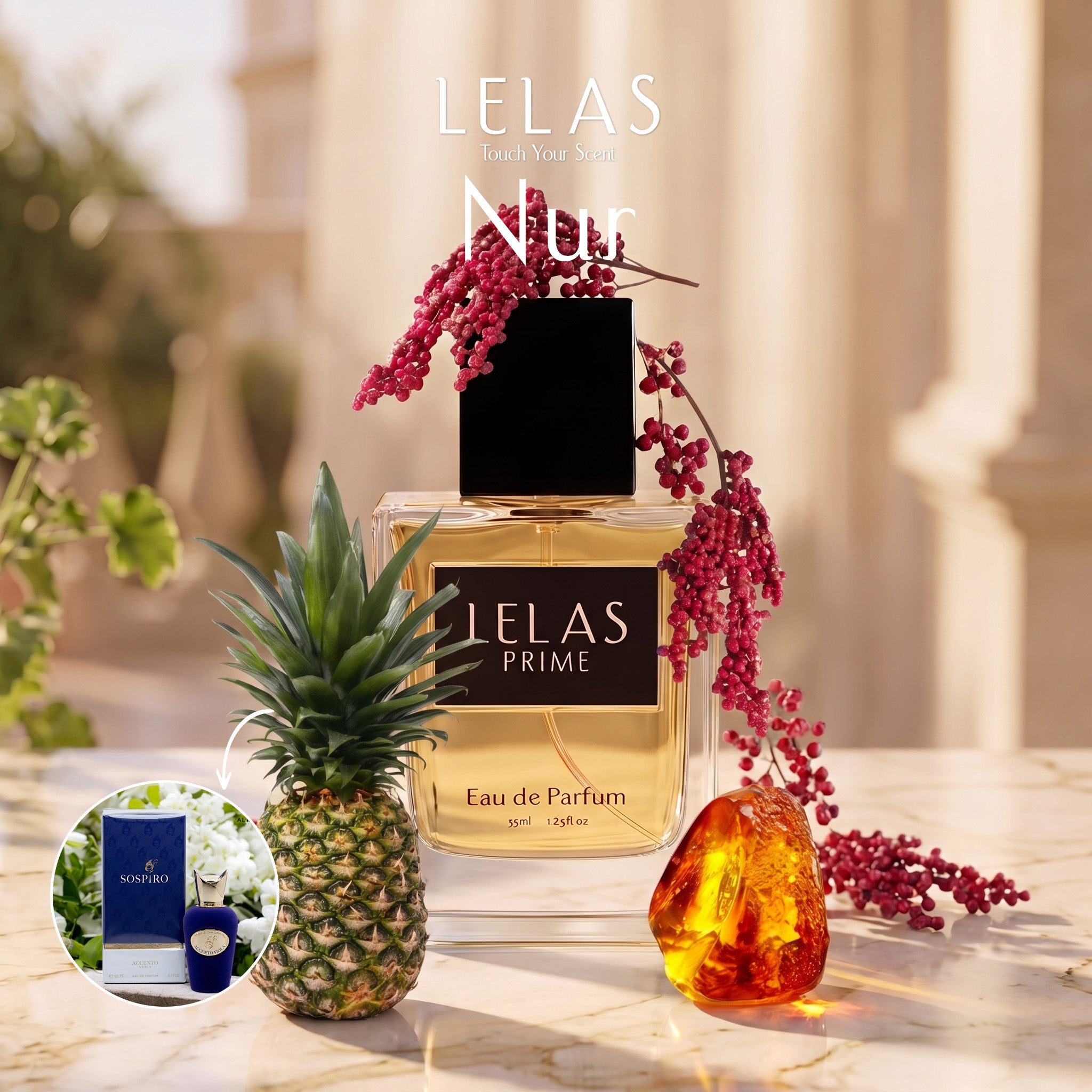 Nur 55ML by LELAS Perfume For Women