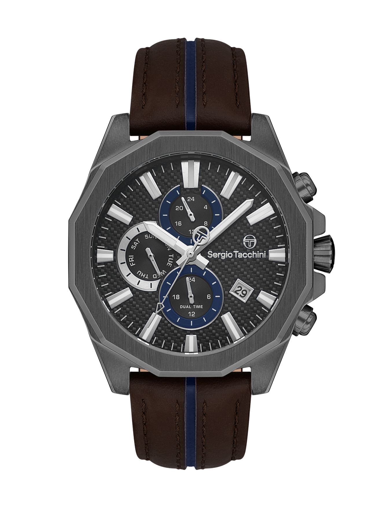 Sergio Tacchini Men Watch ST.1.10373-4 | TIMELESS ELEGANCE INSPIRED BY JULES JURGENSEN, IZOD, AND GRUEN PRECISION