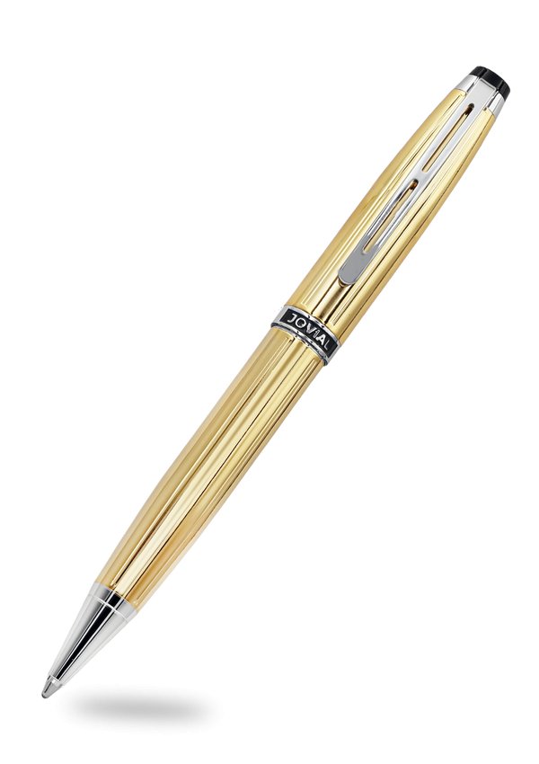 Jovial Luxury Brass Pen JP 1200-1 - #shoJovial Luxury Brass Pen JP 1200-1p_name#Jovial Luxury Brass Pen JP 1200-1PenJOVIALTakreem.joJovial Pen1212PenBrassSilver / Gold / Rose GoldJovial Luxury Brass Pen JP 1200-1 - Takreem.jo