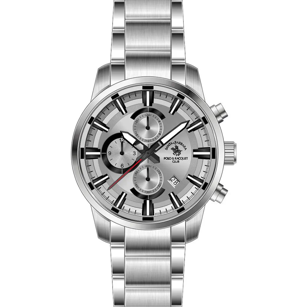 Santa Barbara Polo Men's Watch | Model SB.4.10001.2 - #shoSanta Barbara Polo Men's Watch | Model SB.4.10001.2p_name#Santa Barbara Polo Men's Watch | Model SB.4.10001.2WatchSanta Barbara PoloTakreem.joSb.4.10001.2SilverStainless SteelMenSanta Barbara Polo Men's Watch | Model SB.4.10001.2 - Takreem.jo
